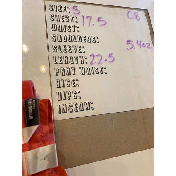 Liz Claiborne New York Coral Red Top Women's S - Picture 6 of 6